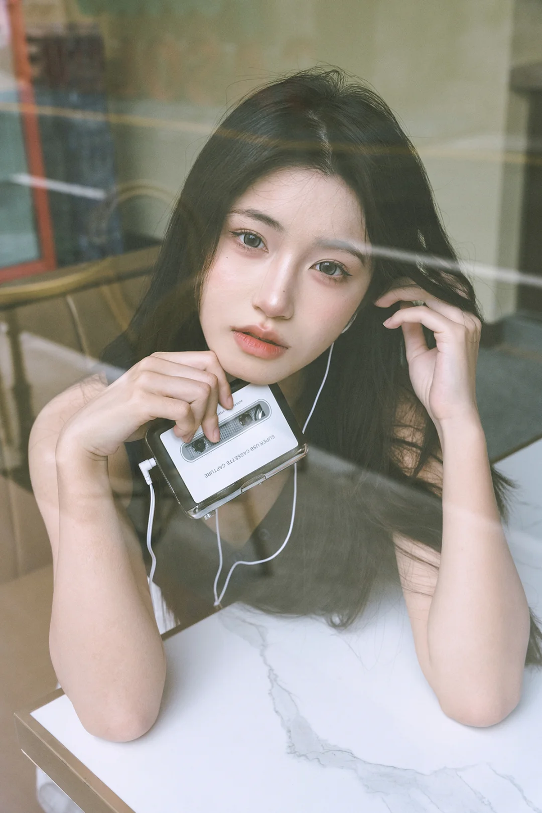 今天的她～咖啡厅拍摄📸