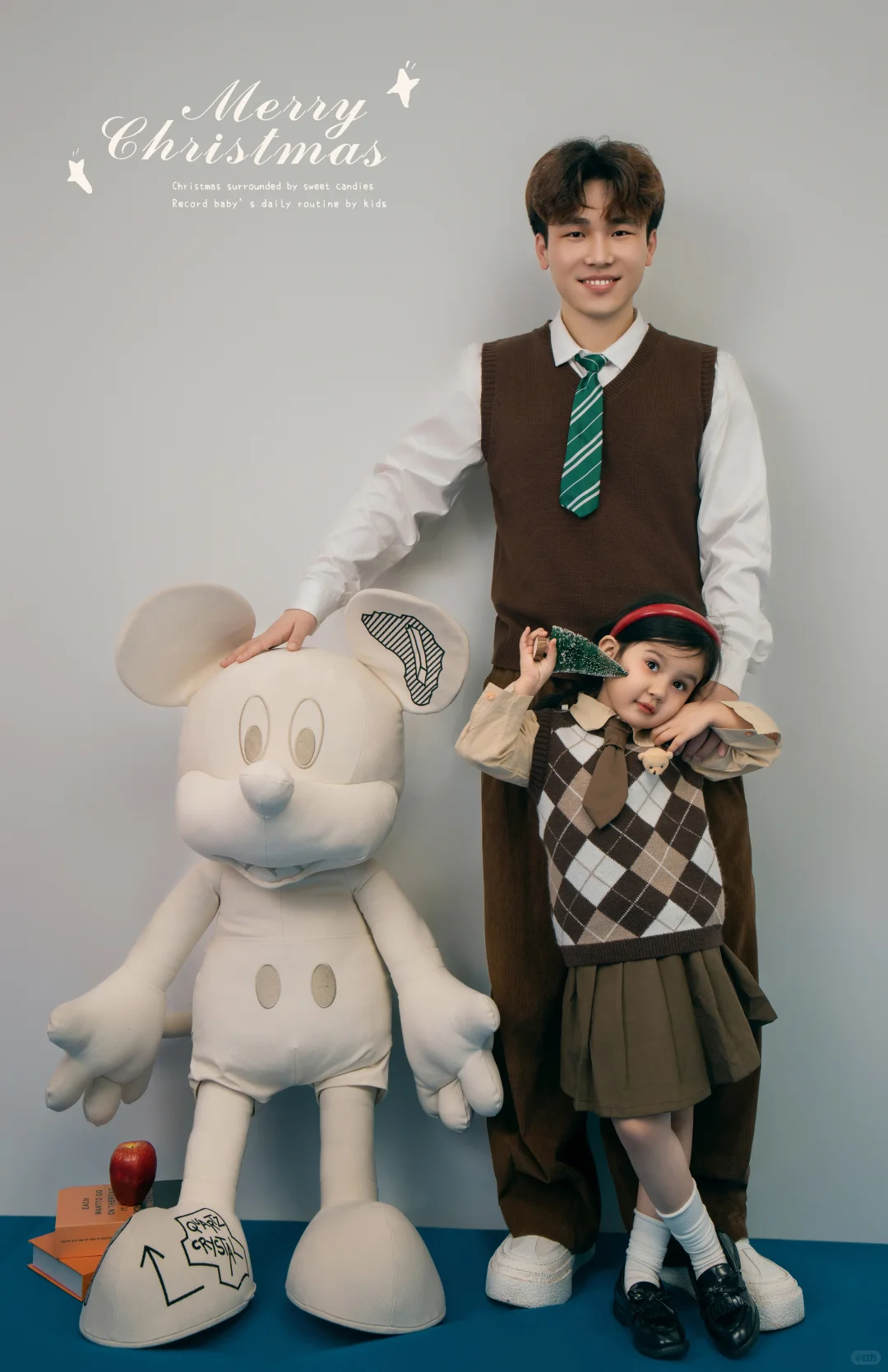 金华亲子照｜圣诞氛围感全家福，超有爱❤️