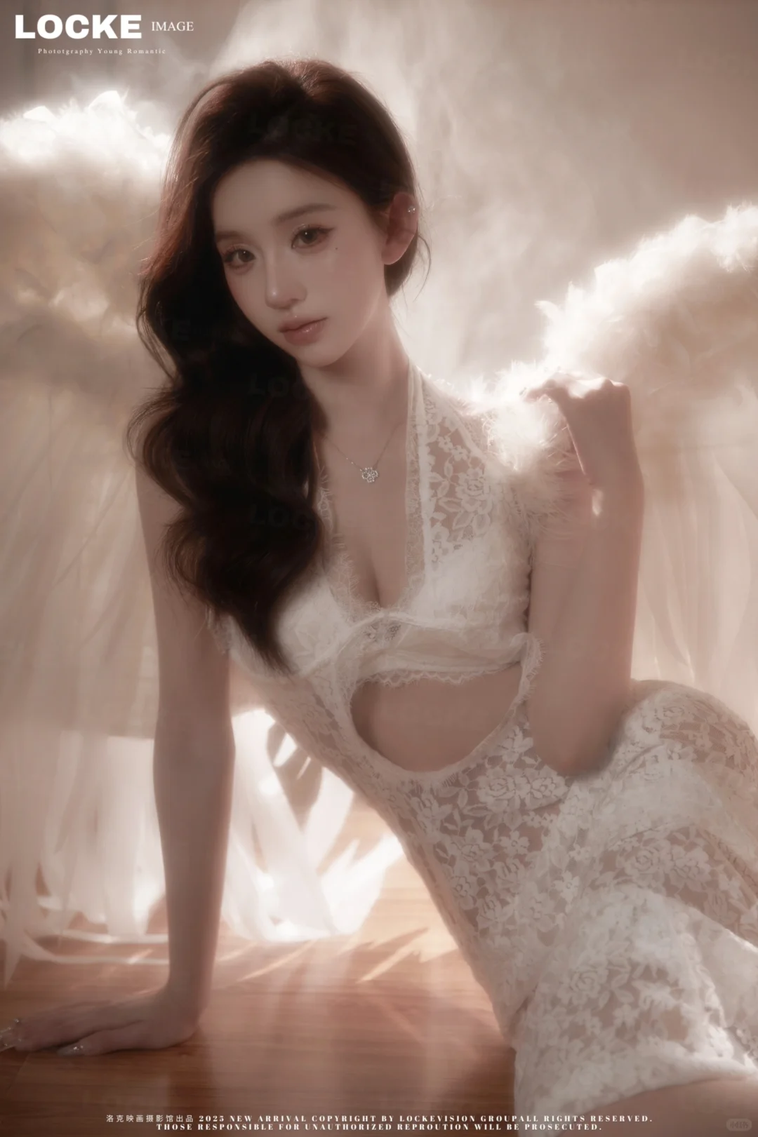 被天使翅膀吸引💓😍