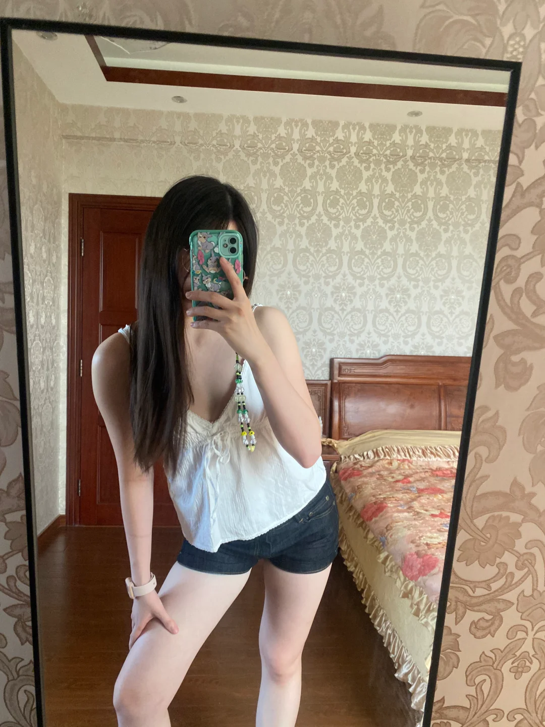 165 100 姐姐我呀 匀称腿真的很绝