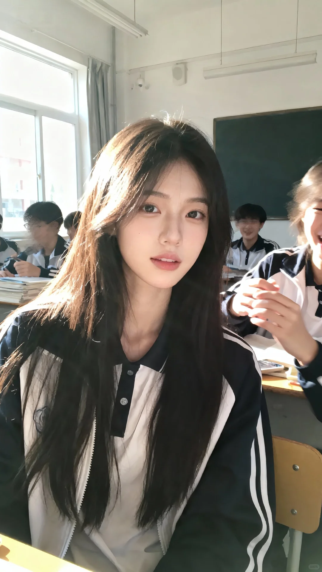 我的少女时代，高中时期剧照😍