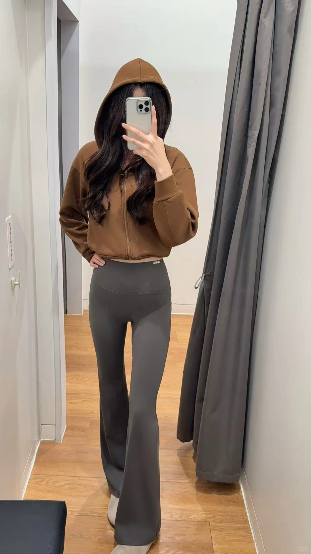 All black🖤显高显瘦绝绝子！微喇裤天菜