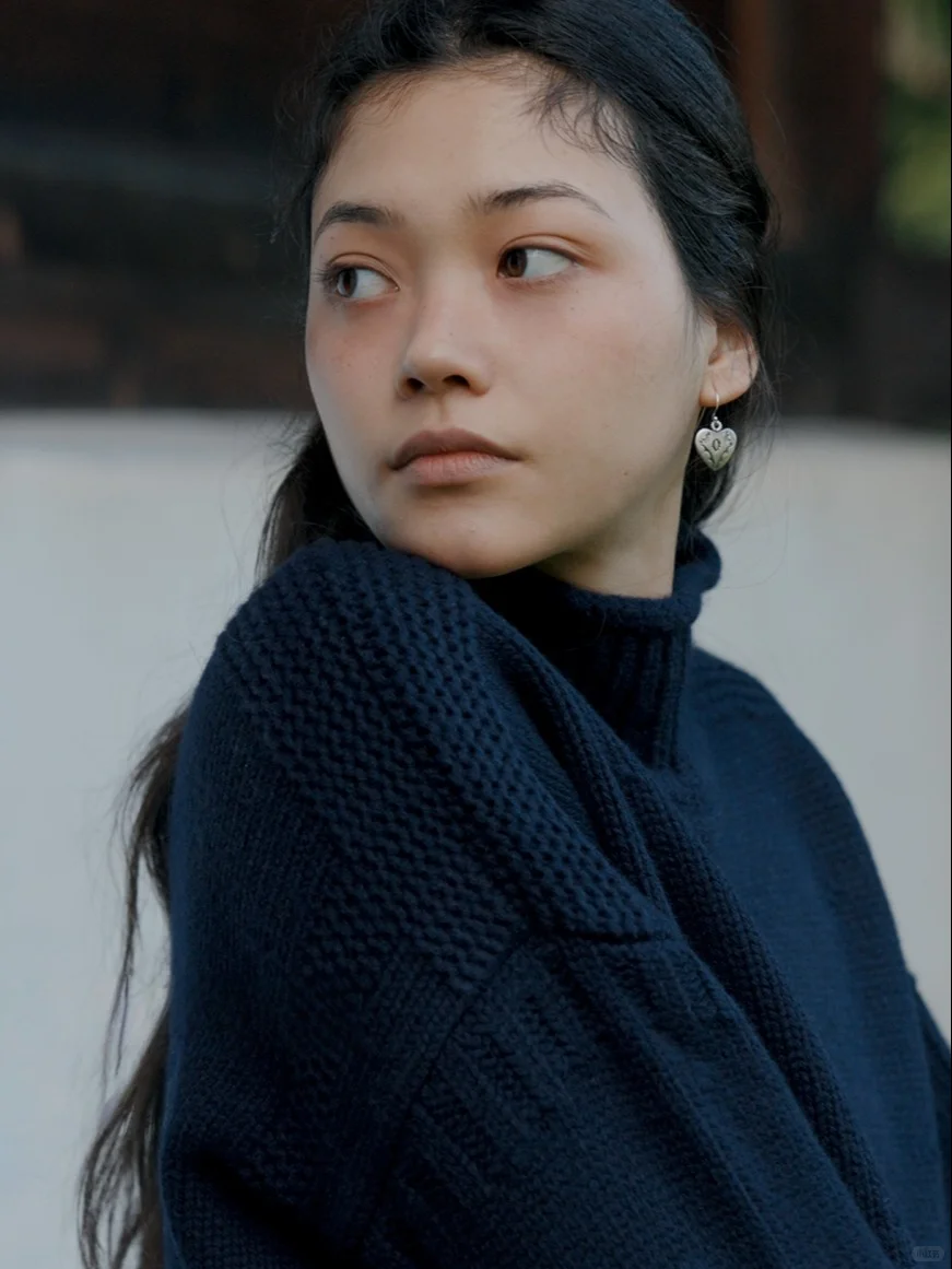 文艺范的法日混血模特美佳