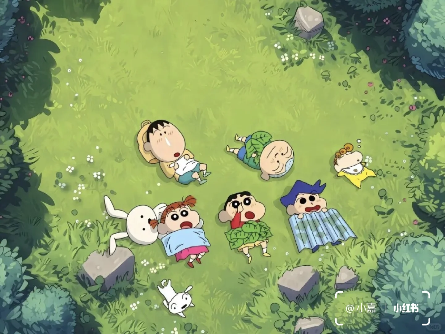 被问爆的蜡笔小新ipad壁纸