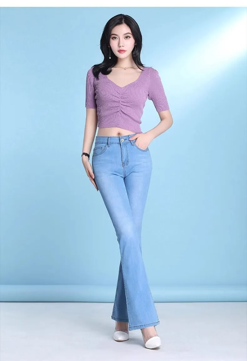 谁懂啊！这条牛仔裤真的好显腿细！！