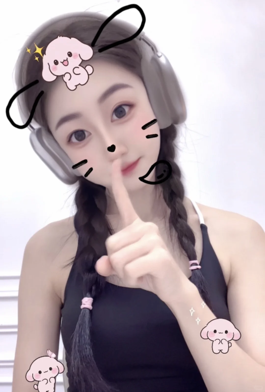 跑步女孩，今日健身💪