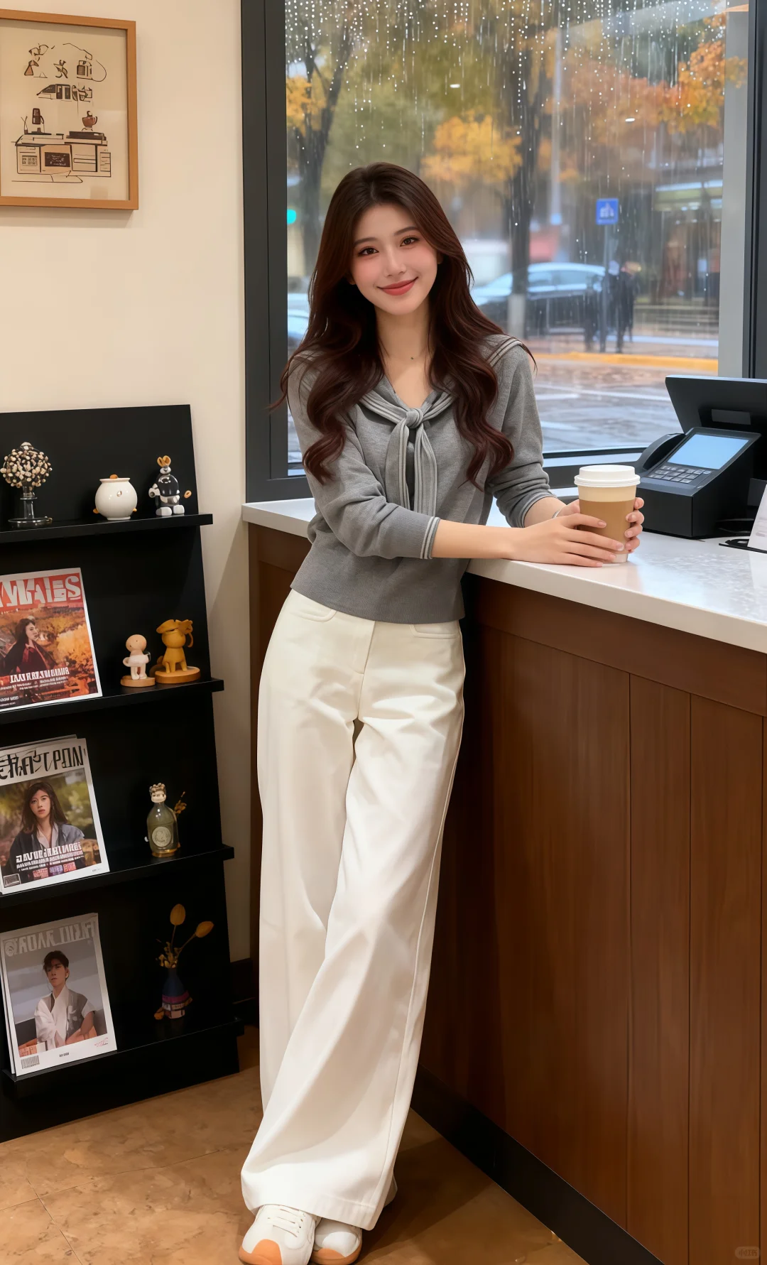 今天穿灰色！简约高级感～