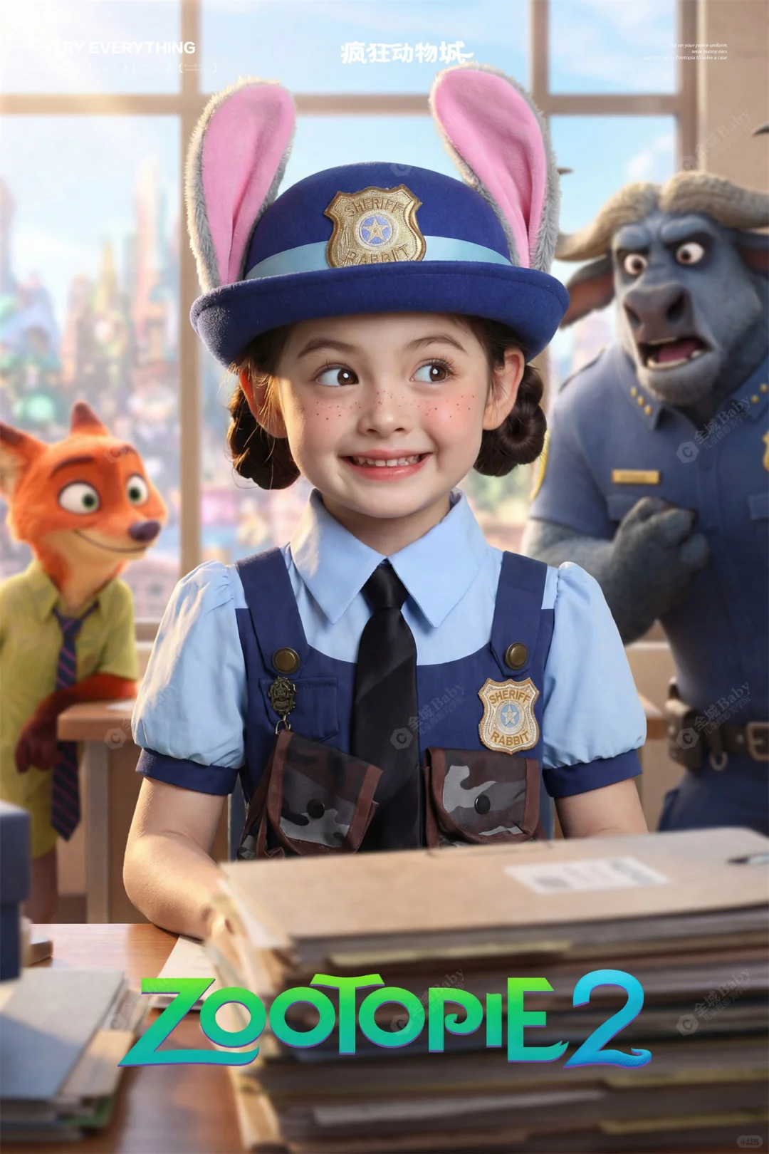 在金华这家店可以拍疯狂动物城主题，快冲‼️