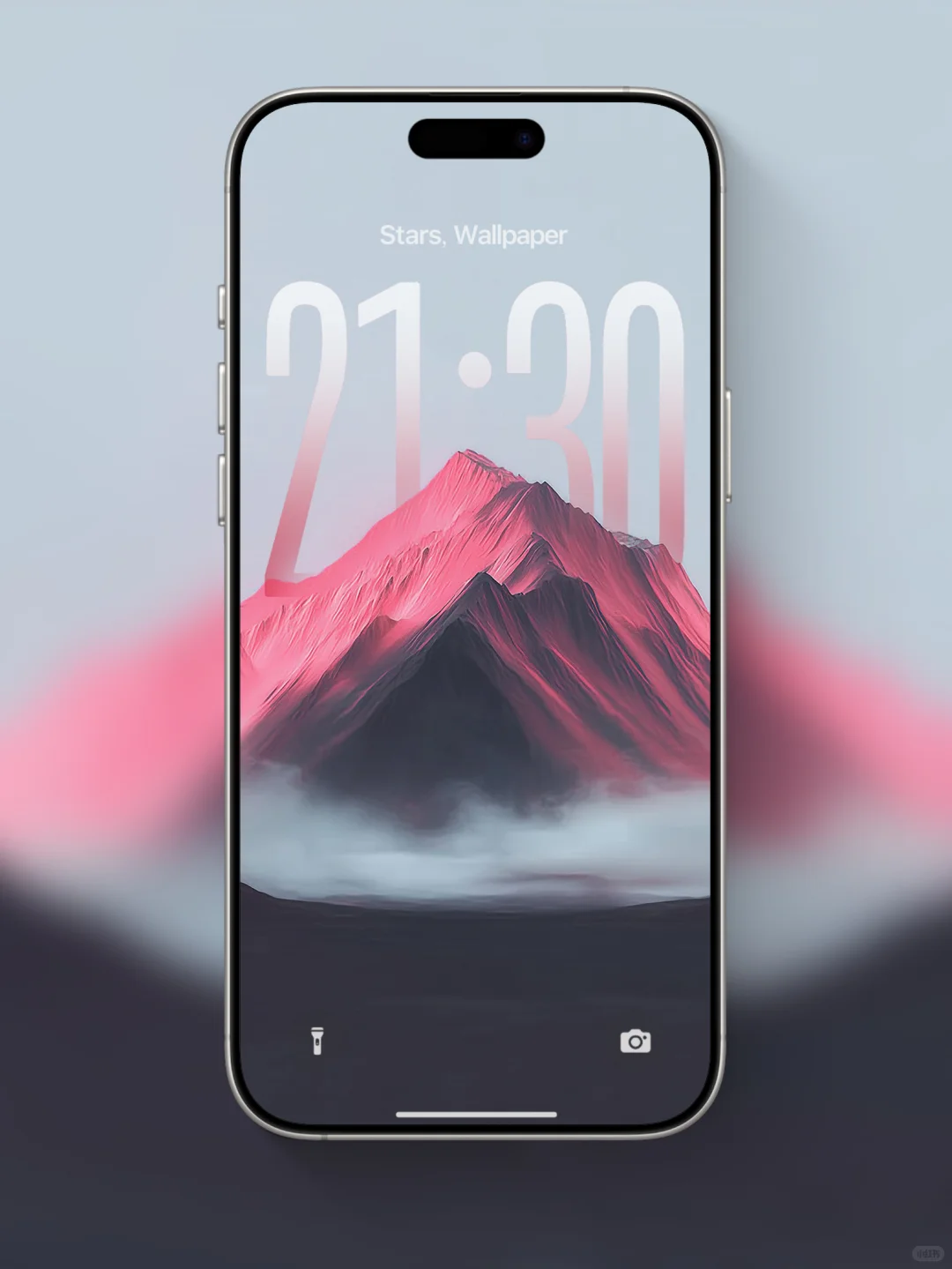 ipad&手机壁纸｜高清4K｜氛围感｜粉岭叠雾