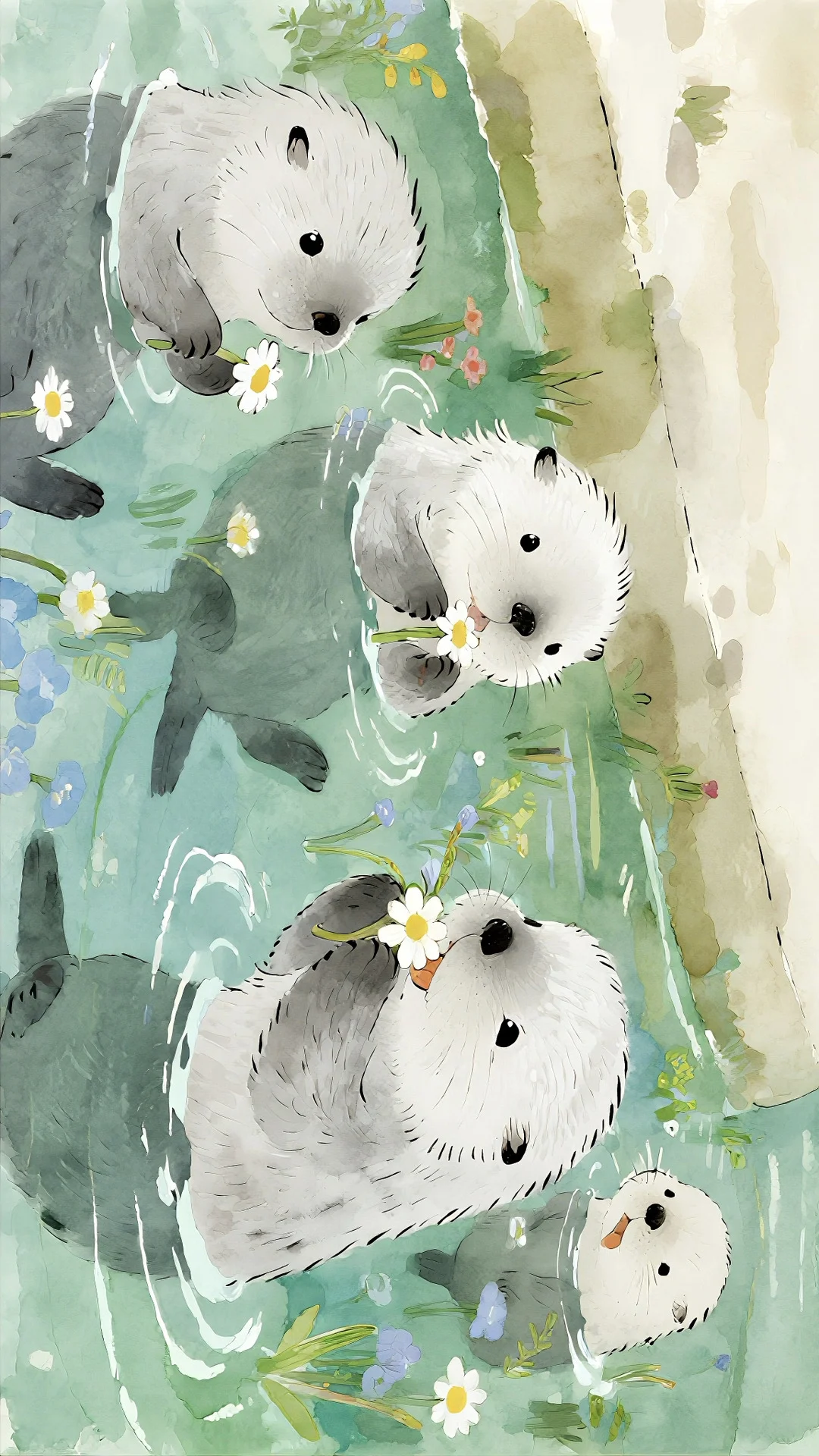 把手机往左边👈倒一下再看看呢