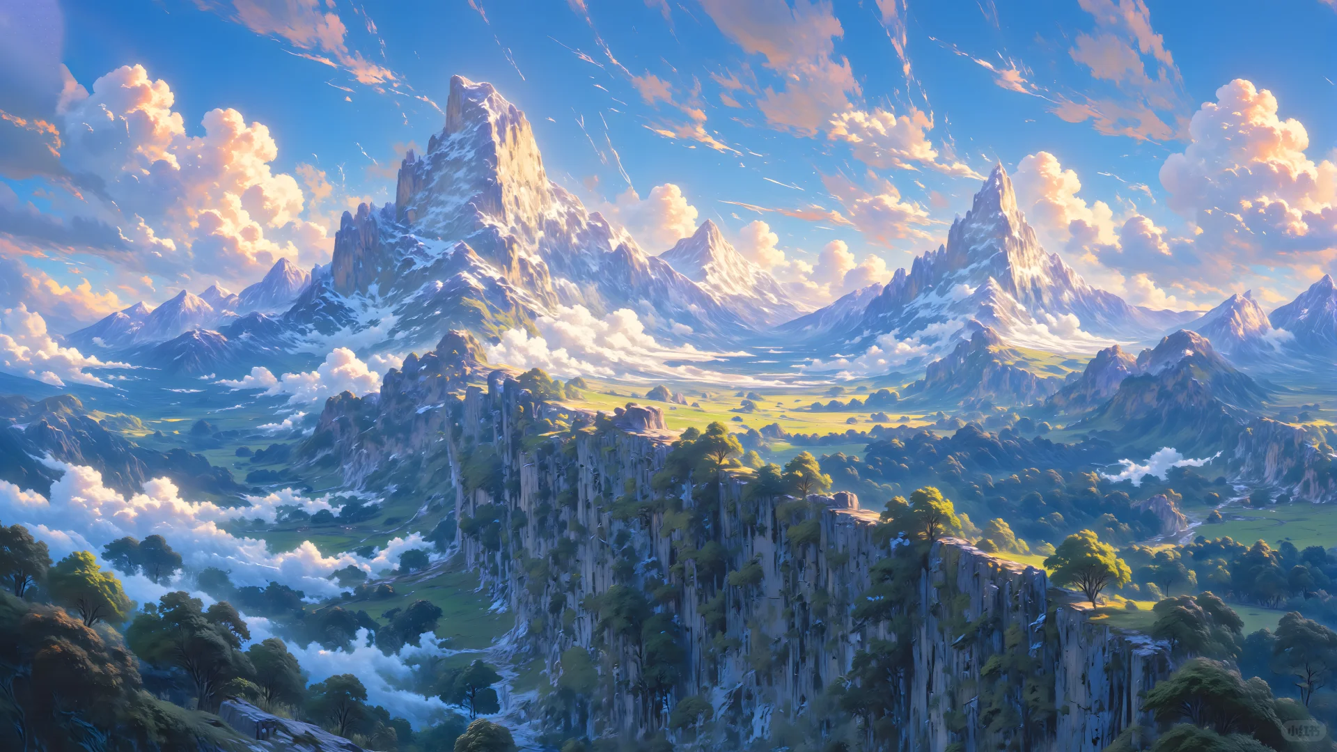 电脑壁纸 029-山野日出