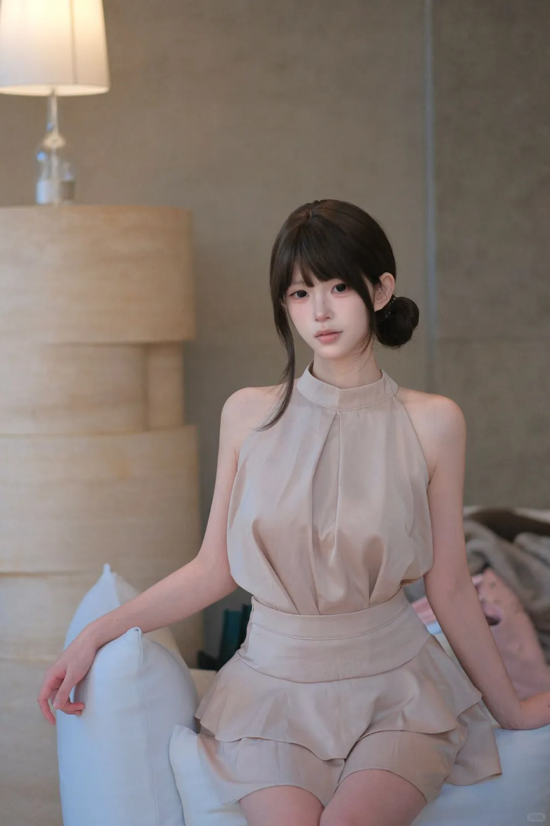 咖啡馆里的纯欲小姐姐