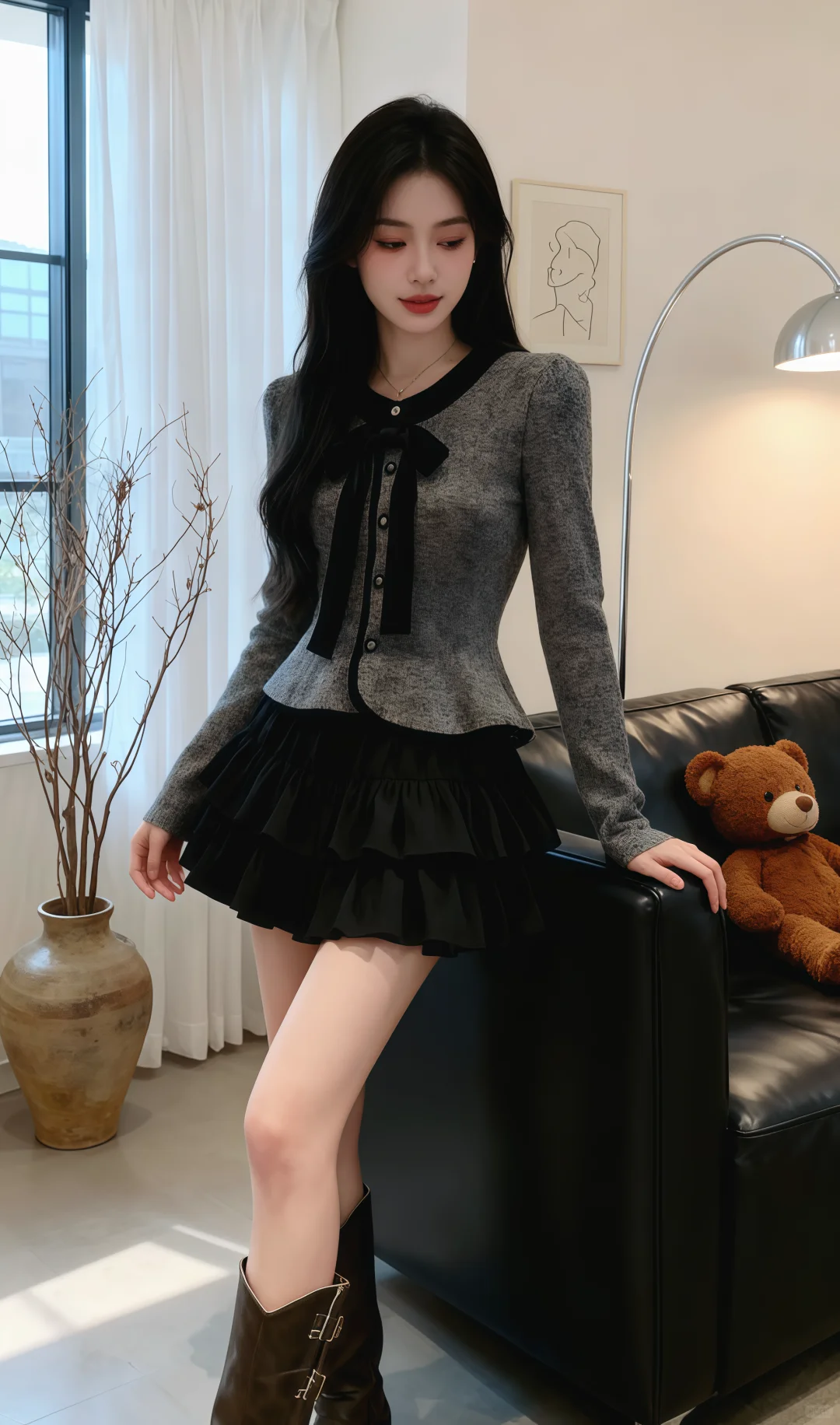 今天来气质大小姐穿搭！