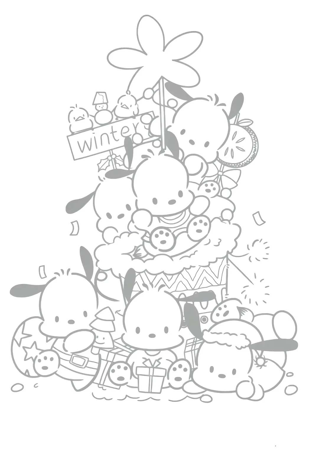 线条画也太解压了，想看看大家的作品👀