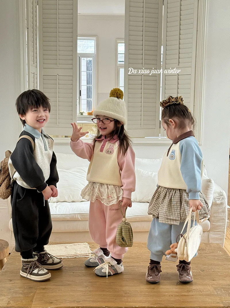 幼儿园开学这样穿拉布布好可爱🥰