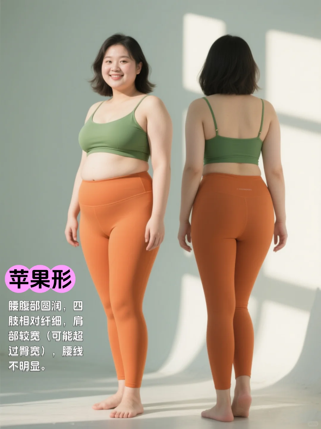 8种女生体形！你属于哪一种？💃