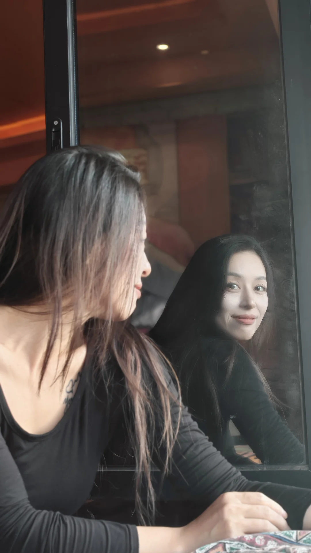 吹到她的风里，都带着春天的味道🌸