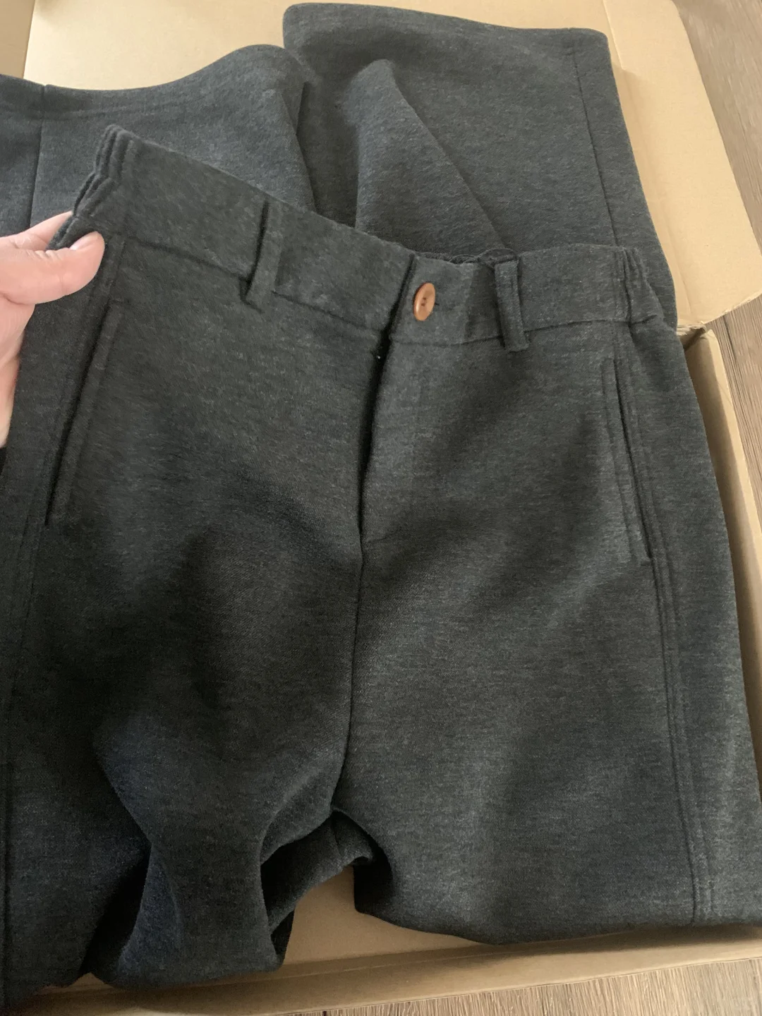 挖到一条宝藏加绒休闲裤！