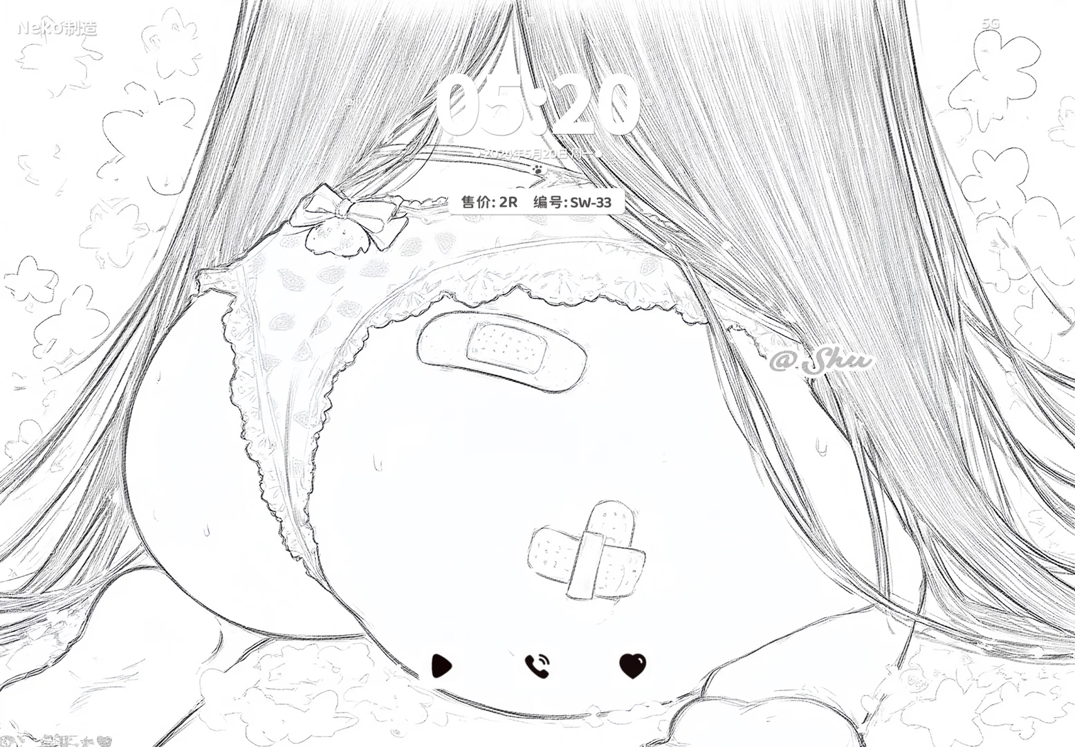 低饱和少女ipad平板壁纸特1R#11.28 21:00恢