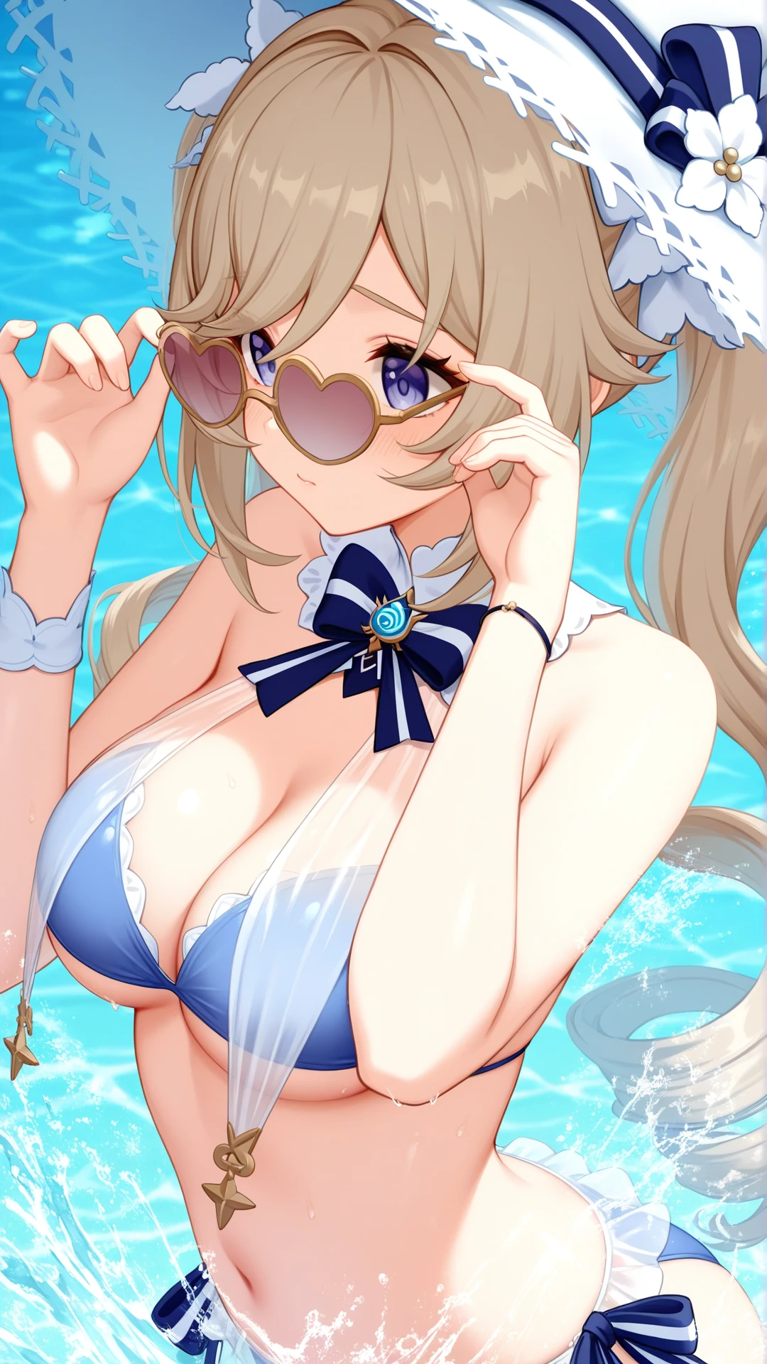 【原神同人】芭芭拉的绝美泳装