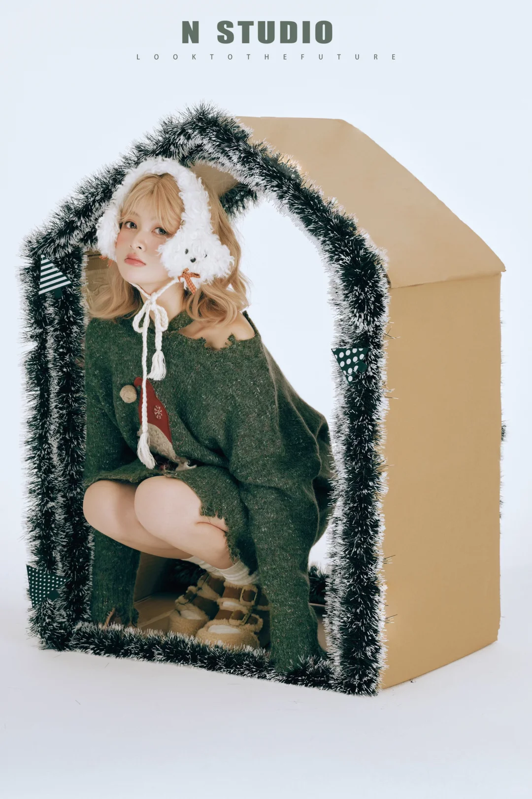 圣诞氛围直接焊在身上啦🎄