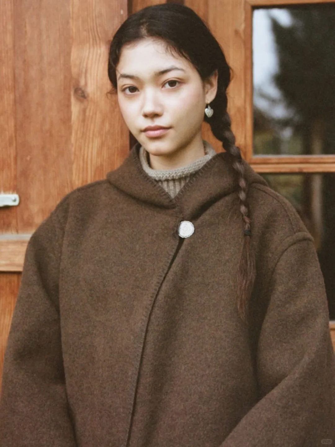 文艺范的法日混血模特美佳