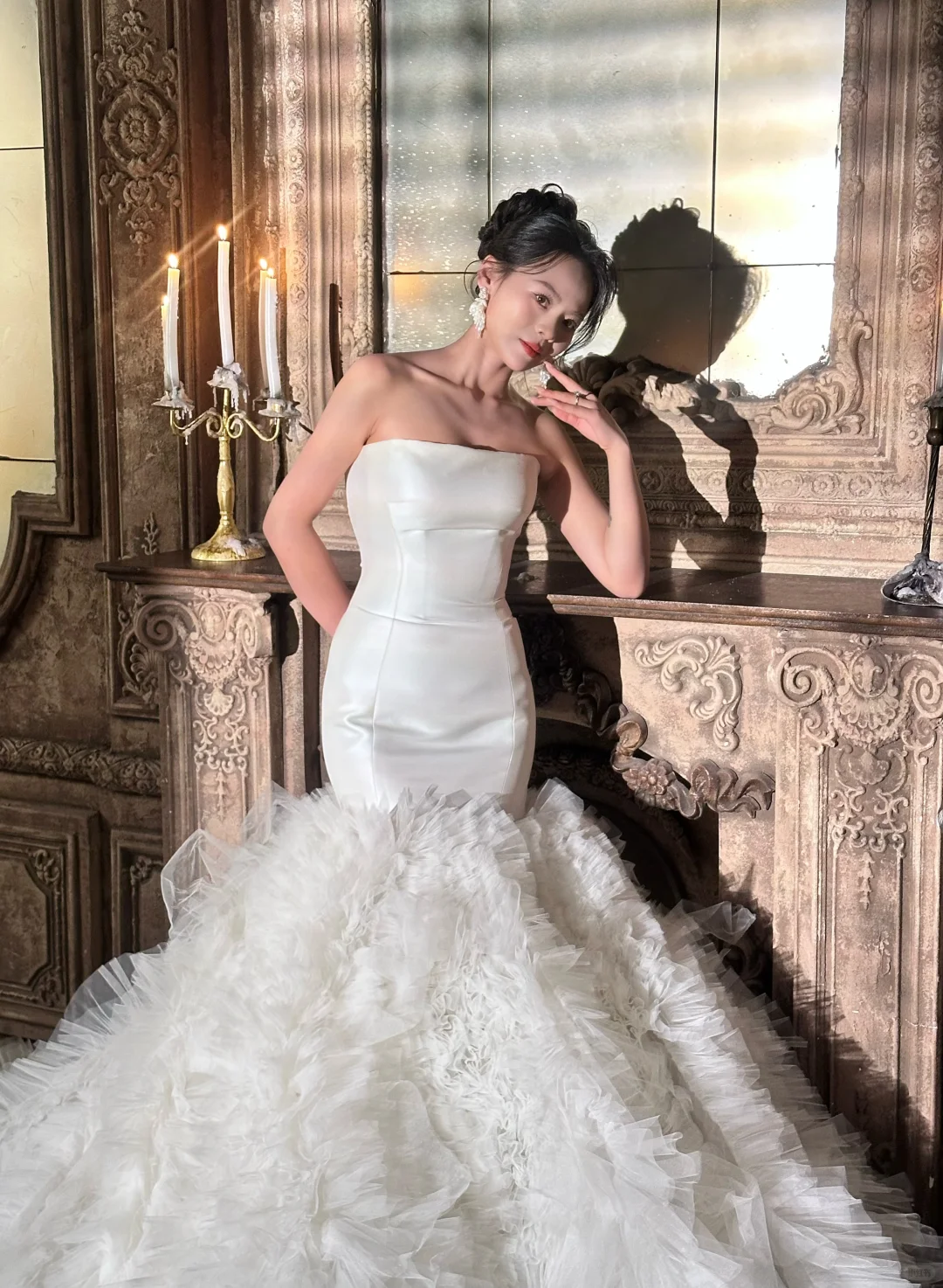 她说要个人独美的照片，又美又飒