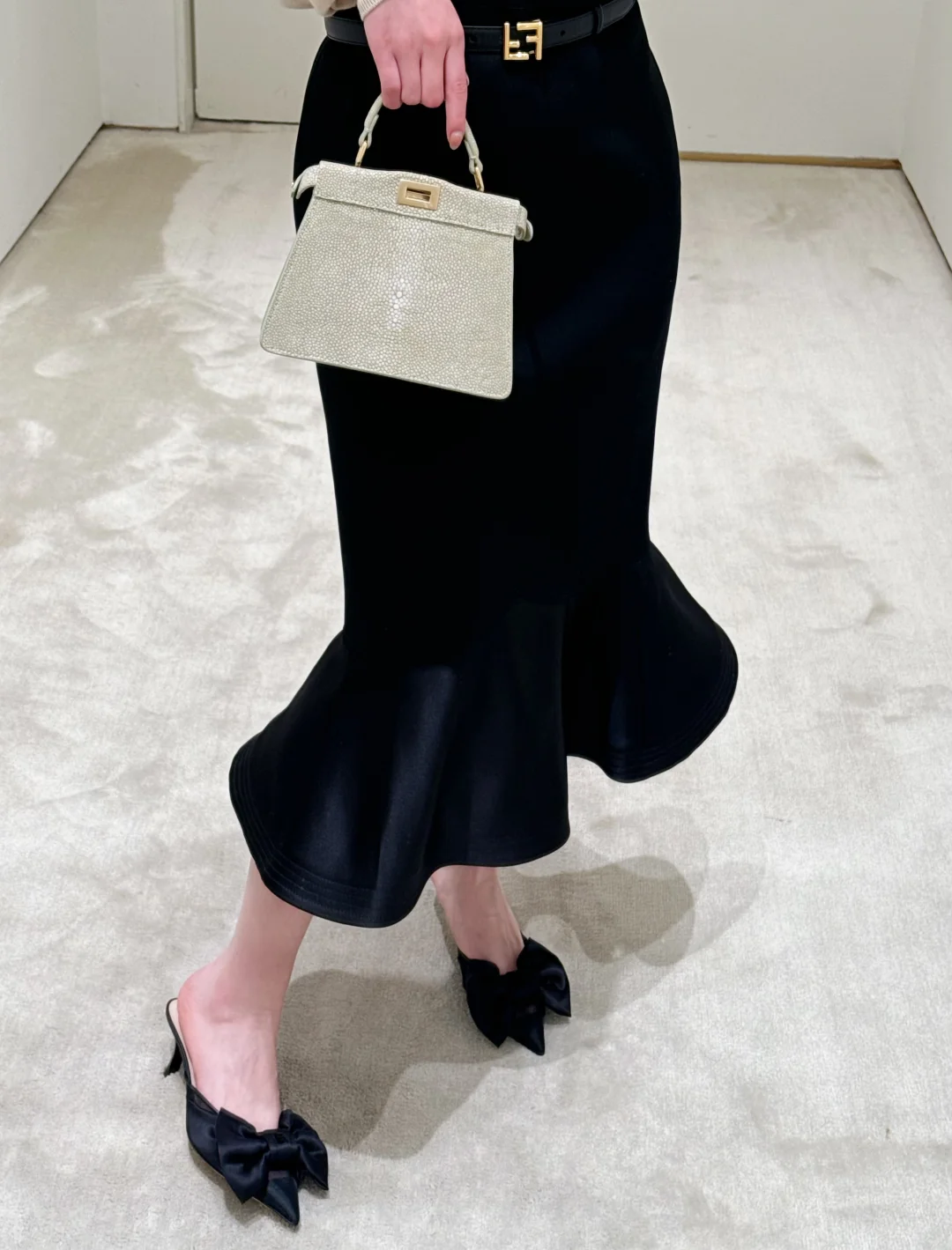 有被这条鱼尾裙惊艳到