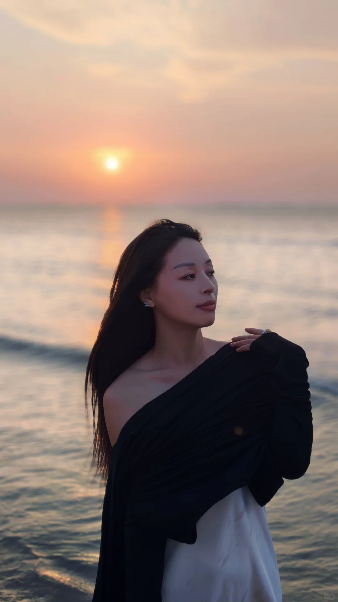 吹到她的风里，都带着春天的味道🌸