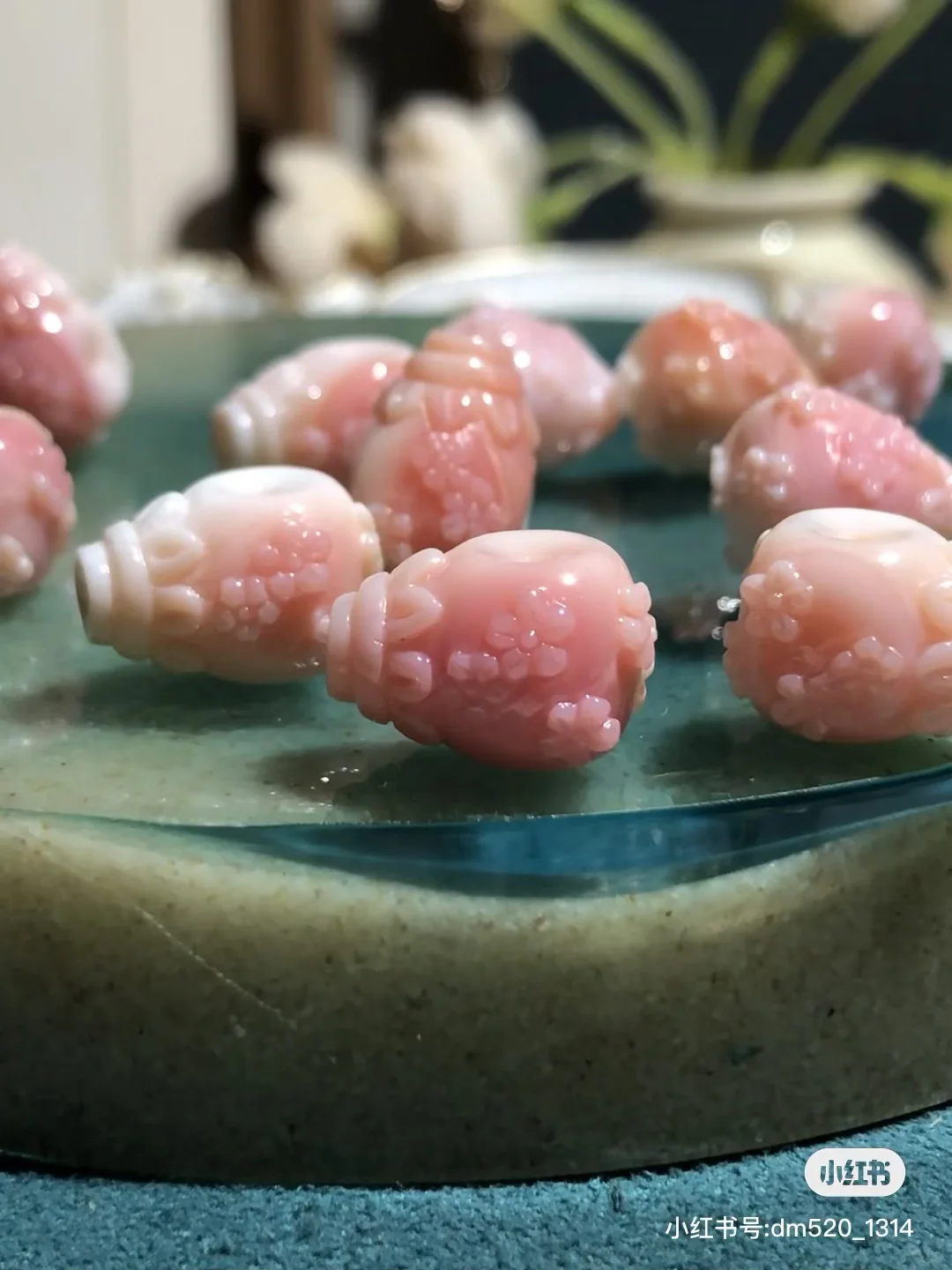 粉红少女心的桃花三通