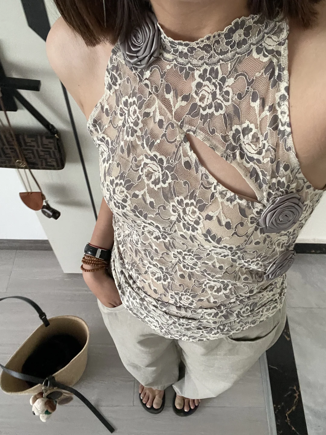 153 ｜蕾丝挂脖美极了🫧🫶🏾