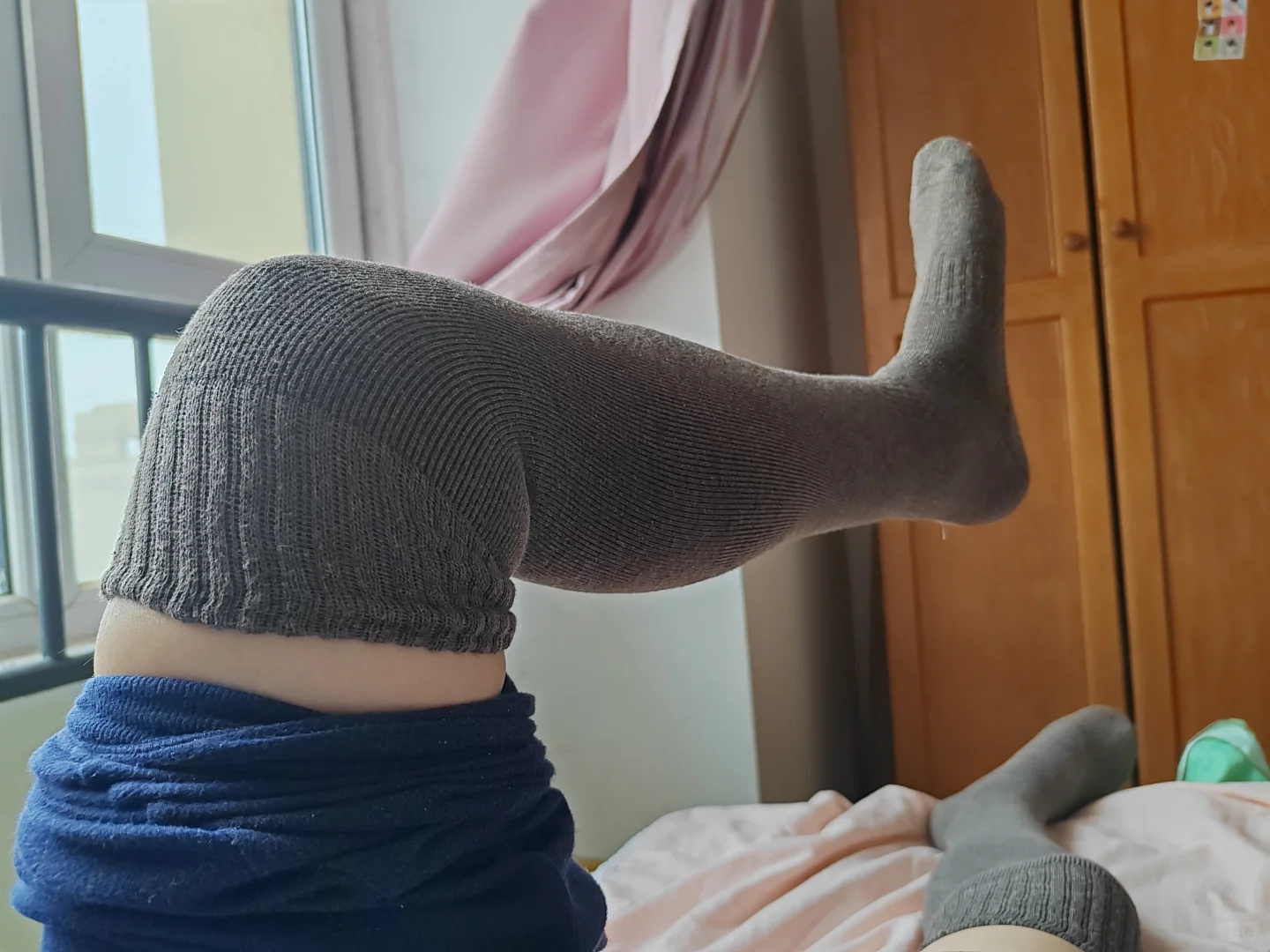 揭秘大骗局，谁说只有女人才能穿过膝袜的？