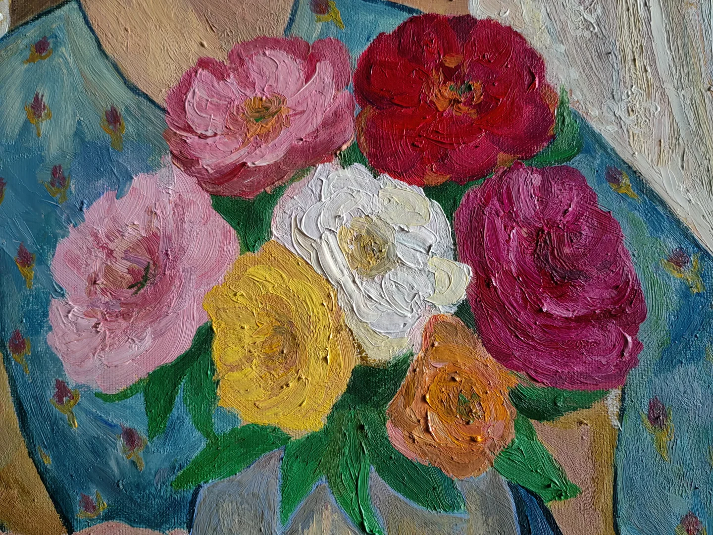 你就是画中人《插花的女人》