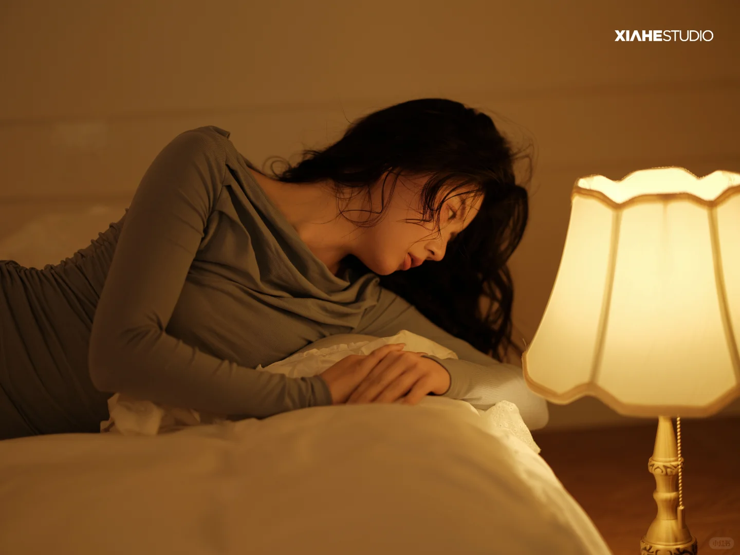 一个人一盏灯怎么拍