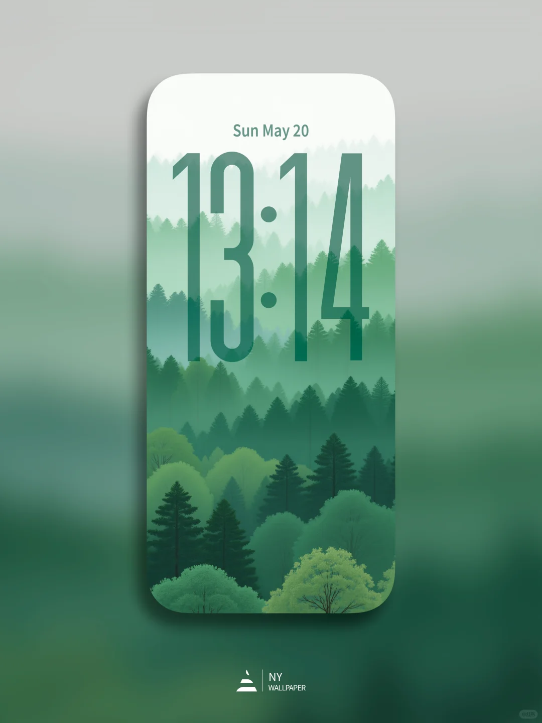 050 | 每日壁纸「雨雾森林」