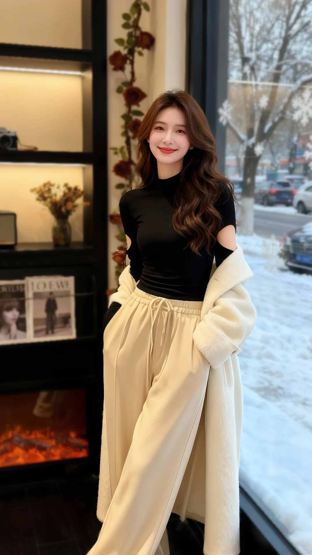 时尚与保暖并存，这款打底衫你值得拥有！