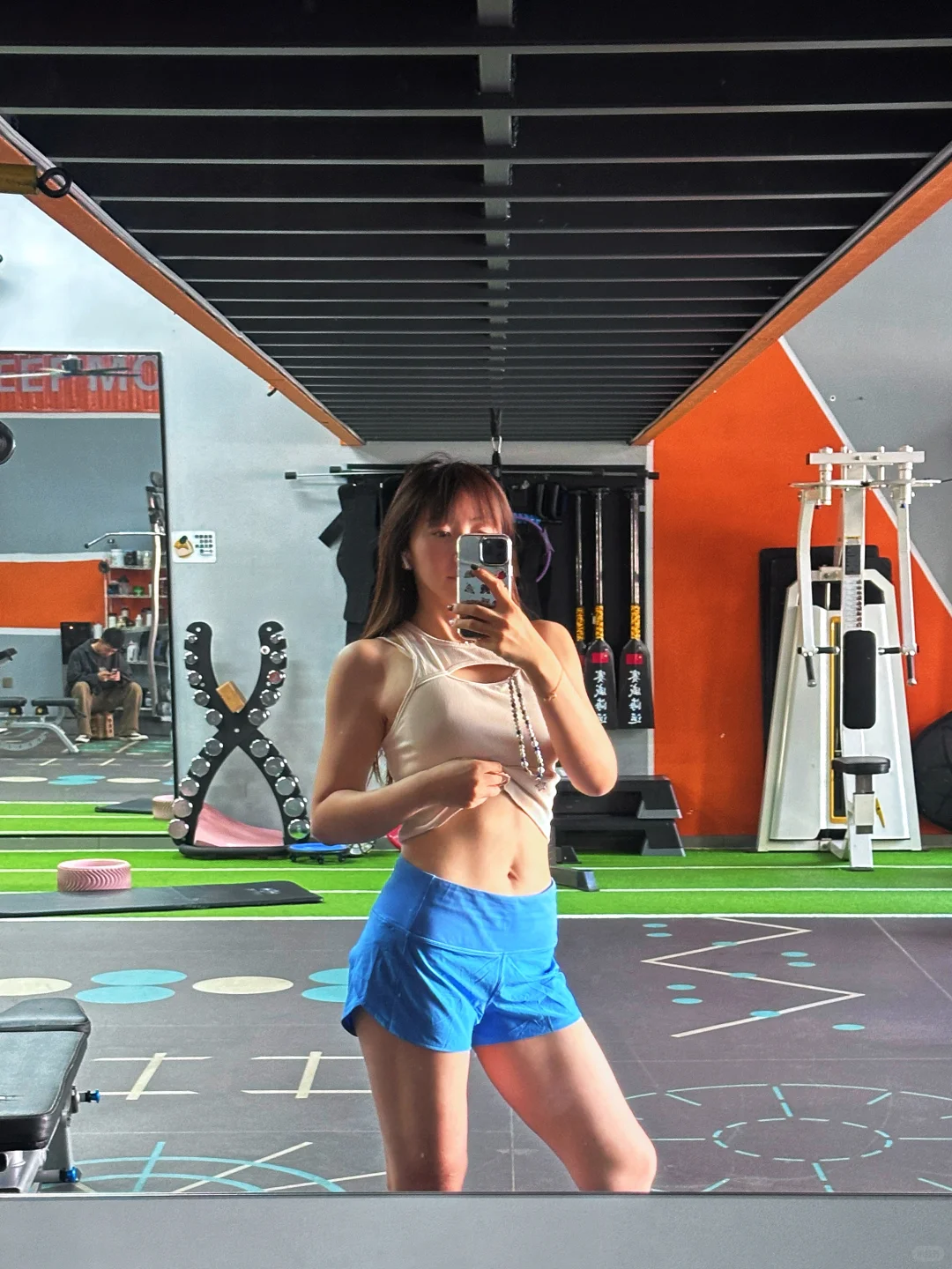 我的健身日常｜慢慢发现肌肉线条逐渐明显💪