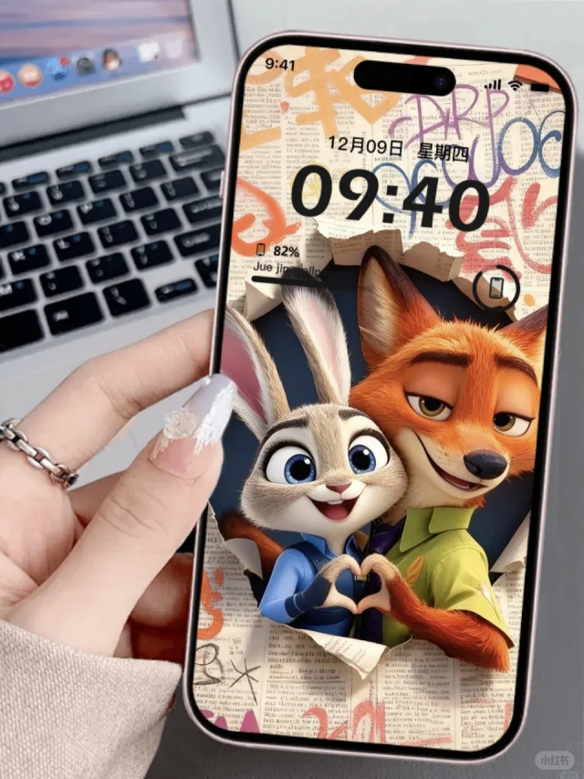 这个壁纸很难不爱叭