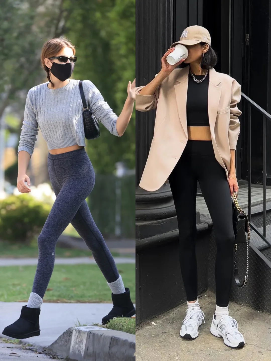 又到了穿瑜伽裤/鲨鱼裤的季节