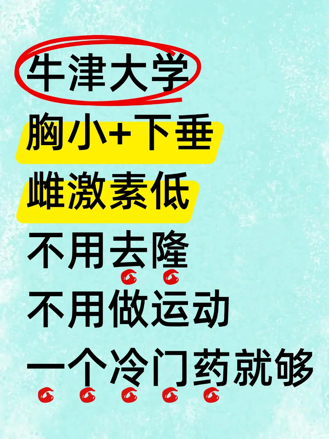 牛津大学给的方案（小胸）