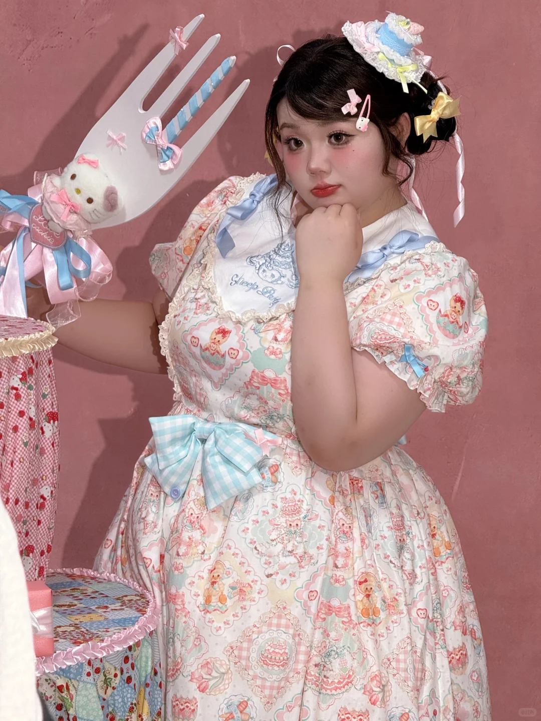 甜妹🍬大码女孩的统治区❗❗生日写真花絮