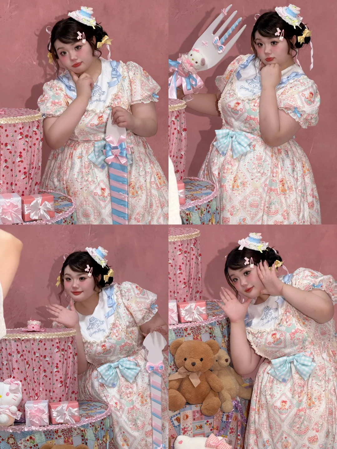 甜妹🍬大码女孩的统治区❗❗生日写真花絮