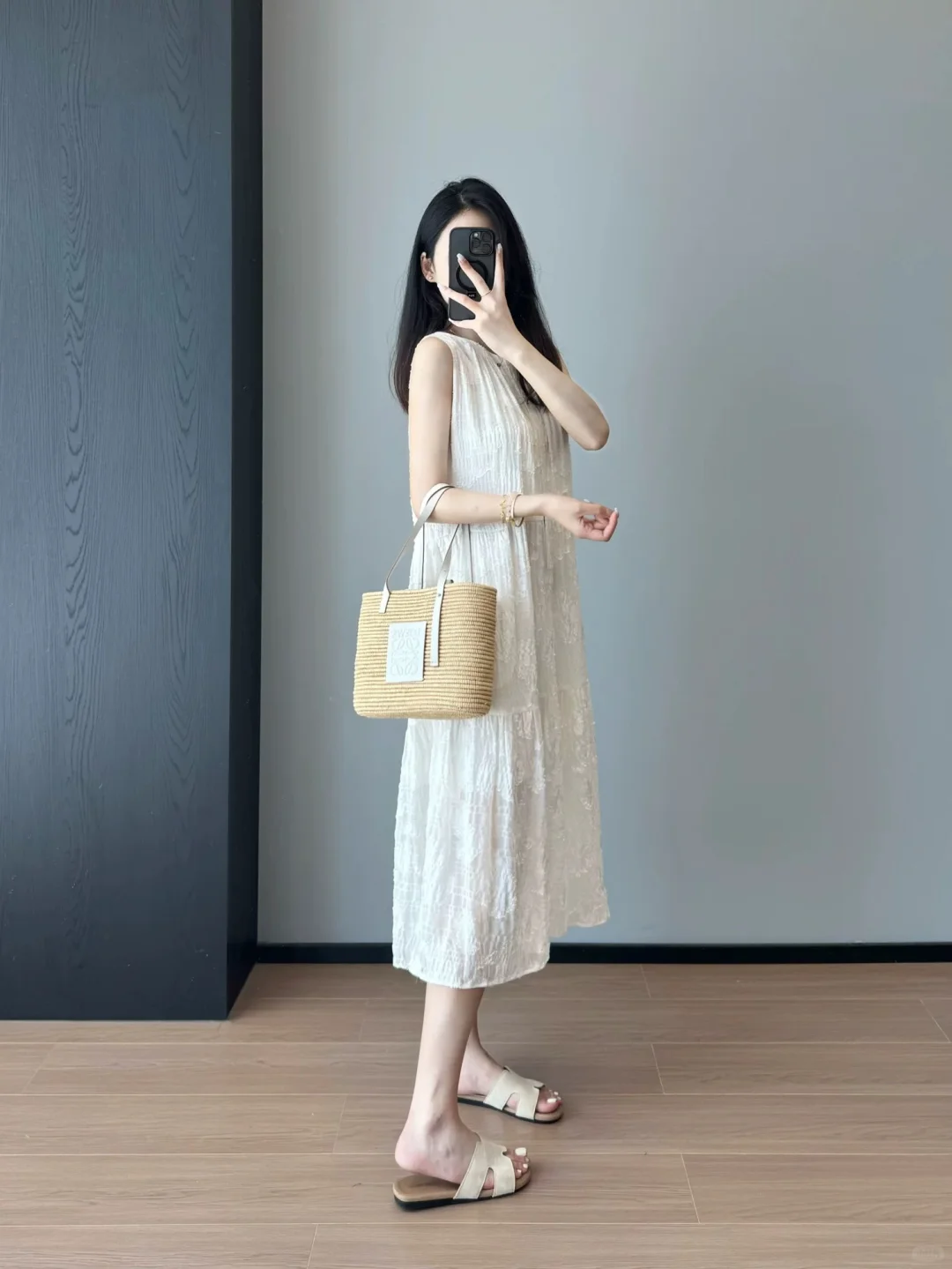 关于我买到一件巨满意的法式浪漫无袖背心裙