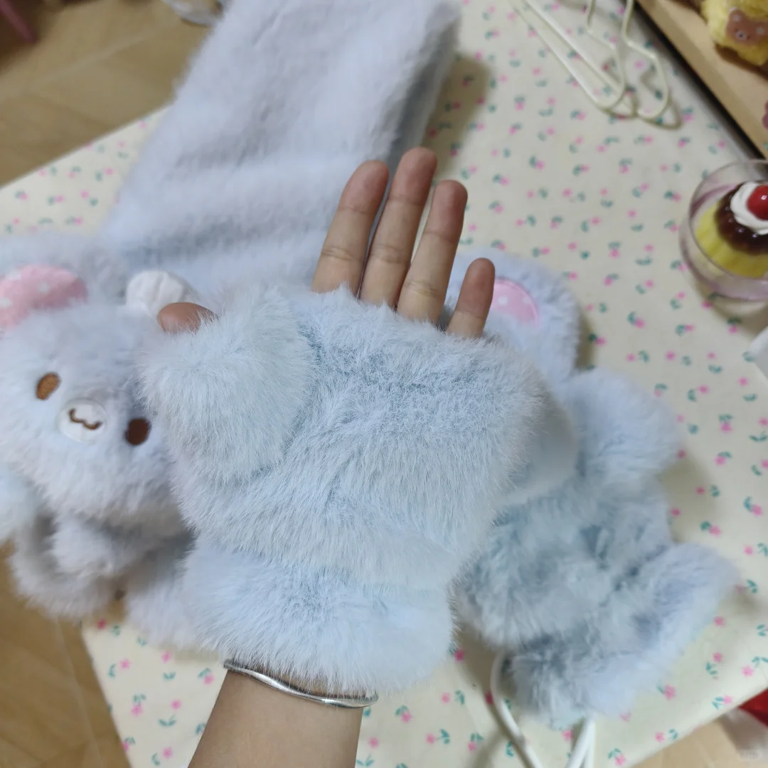 甜梦集围脖，手套开箱测评（有试戴）