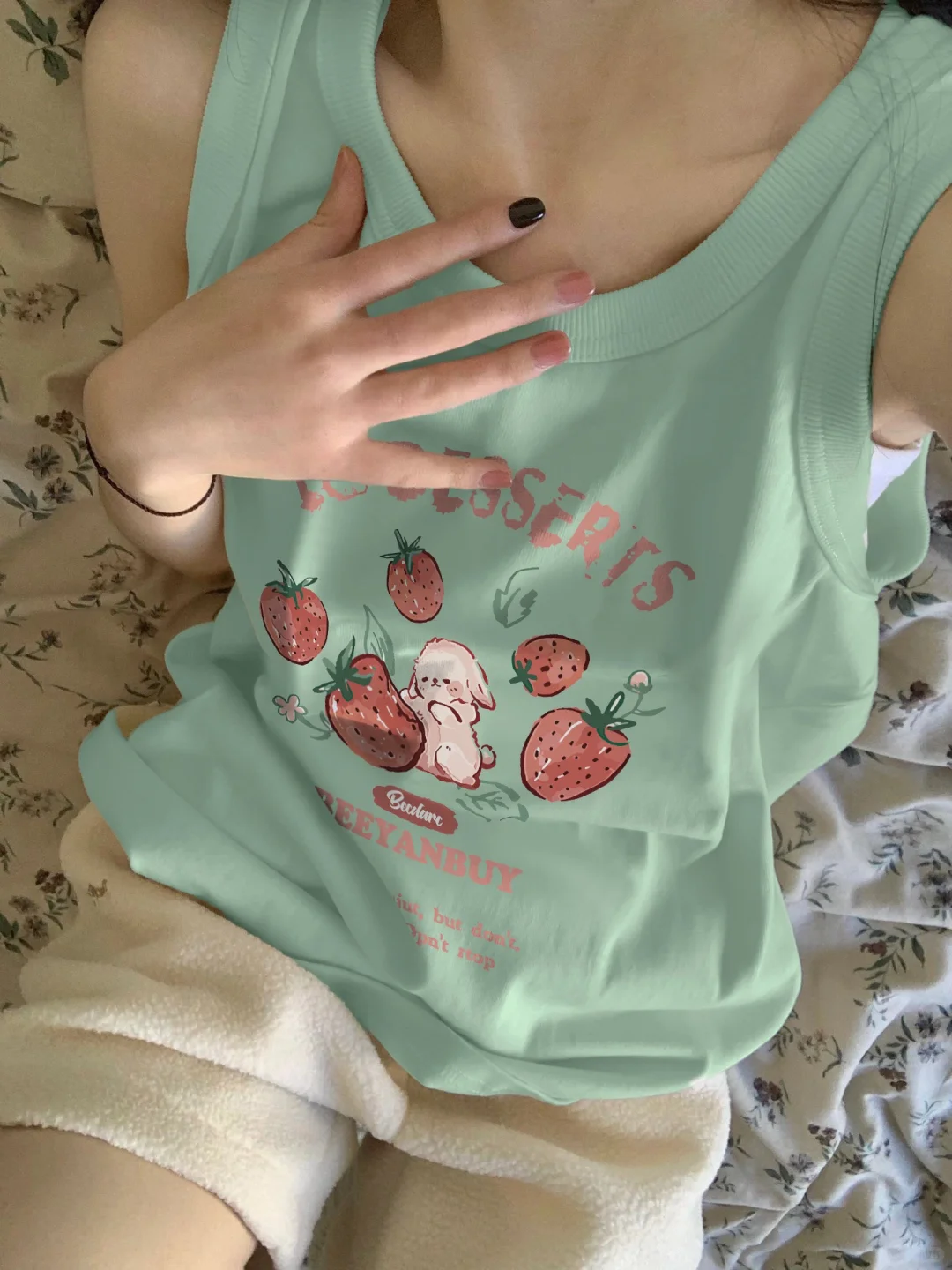 一件超适合夏天的背心🍏