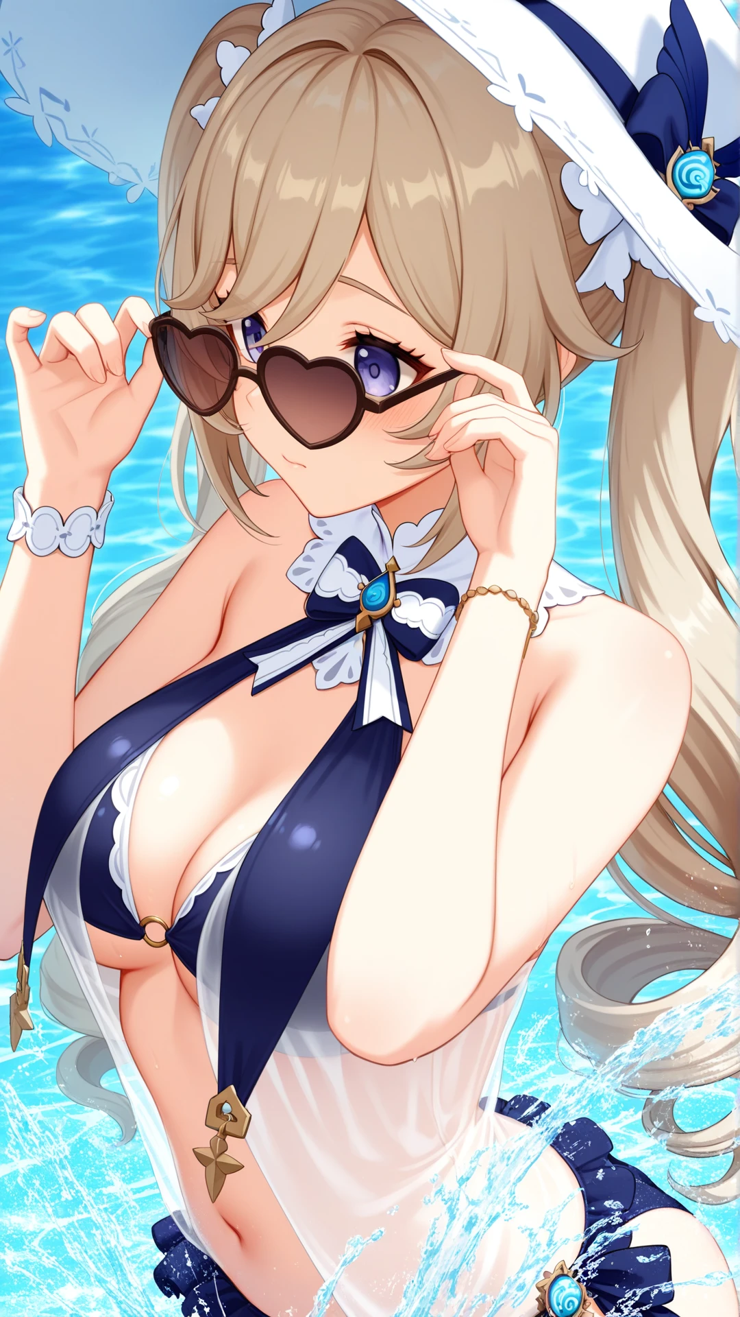 【原神同人】芭芭拉的绝美泳装