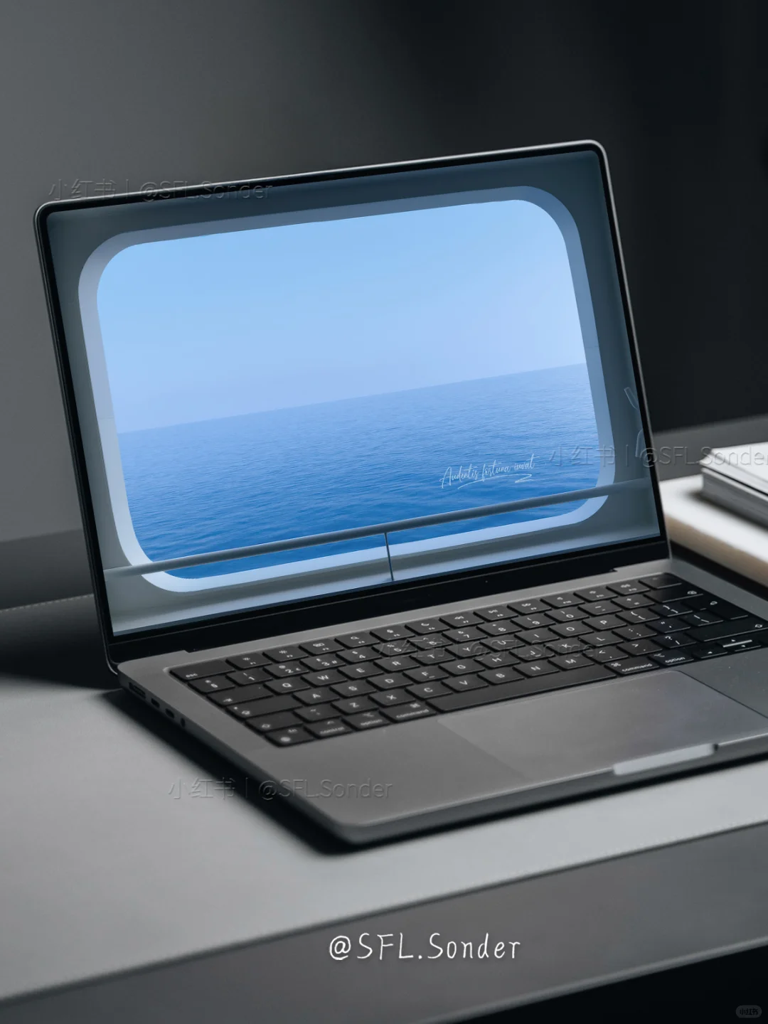 悬窗海面.#电脑窗景壁纸