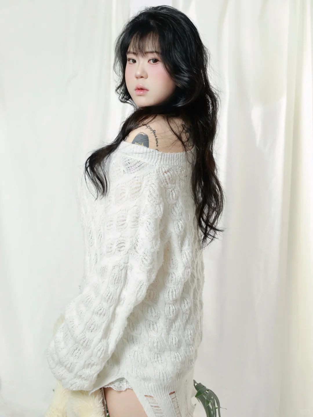 当150斤大码模特尝试纯欲风❗️