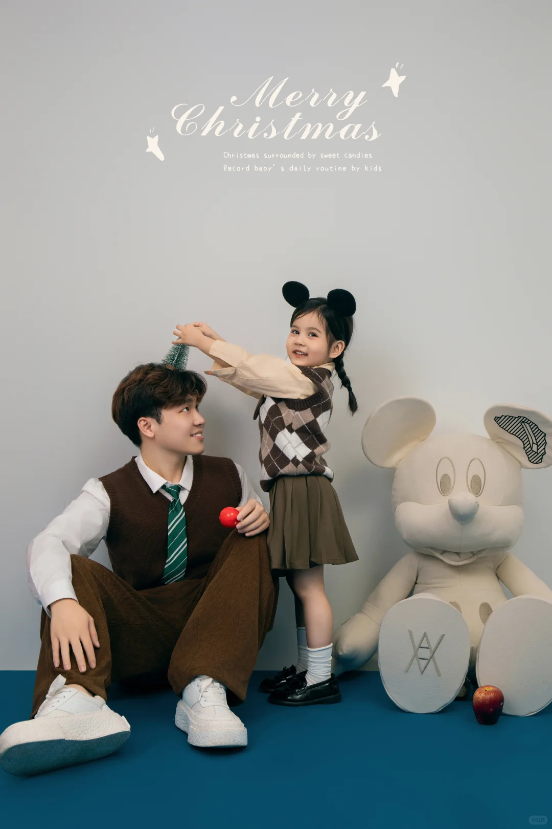 金华亲子照｜圣诞氛围感全家福，超有爱❤️