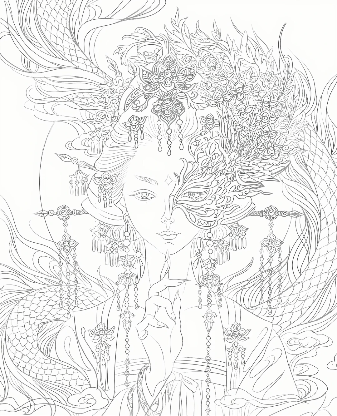 🎨 新手绘画福利！超实用线稿素材分享✨